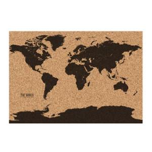 Korková mapa světa - DOPRODEJ