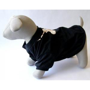 Tričko Fashion Dog černé XS 22 cm - DOPRODEJ