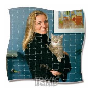Ochranná síť pro kočky 2x1,5m - transparentní