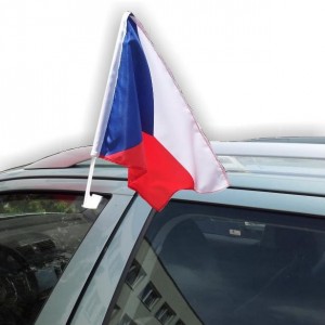 Česká vlajka na auto