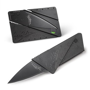 Kreditní nůž černý